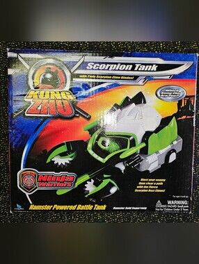 Scorpion Tank Kids Vehicle - Green and White